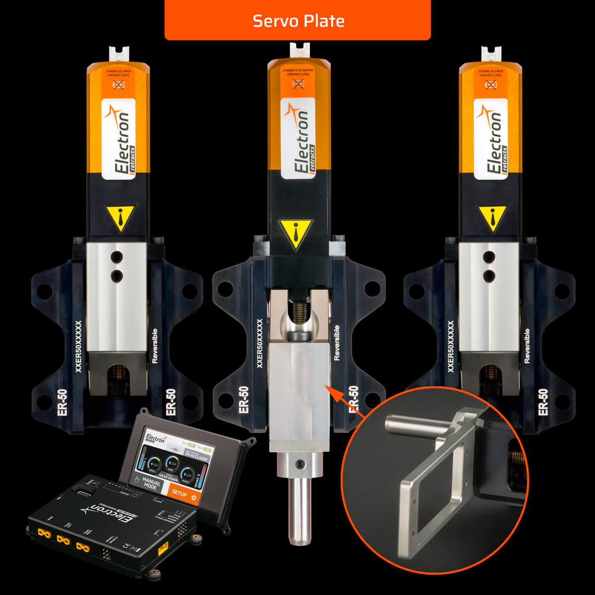 Set B Steering System (ER-50 Classic) – Electron Retracts